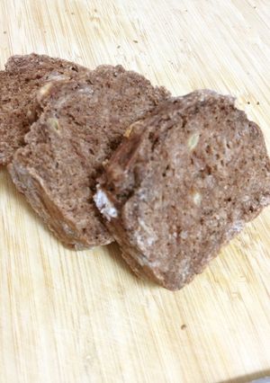 ココアとバナナの素朴なケーキ-レシピのメイン写真