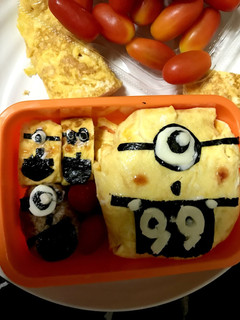 簡単ミニオンちゃんキャラ弁-レシピのメイン写真