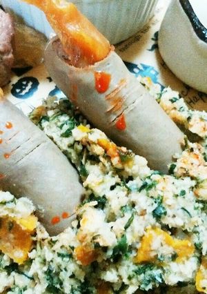 犬ご飯　指ごとガブリ飯-レシピのメイン写真