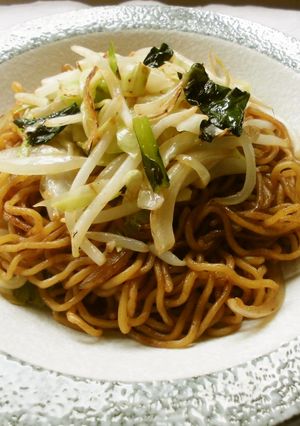 お肉類無し！お野菜だけの焼きそば♪-レシピのメイン写真