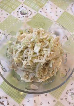 もやしとキャベツの醤油マヨ和え-レシピのメイン写真