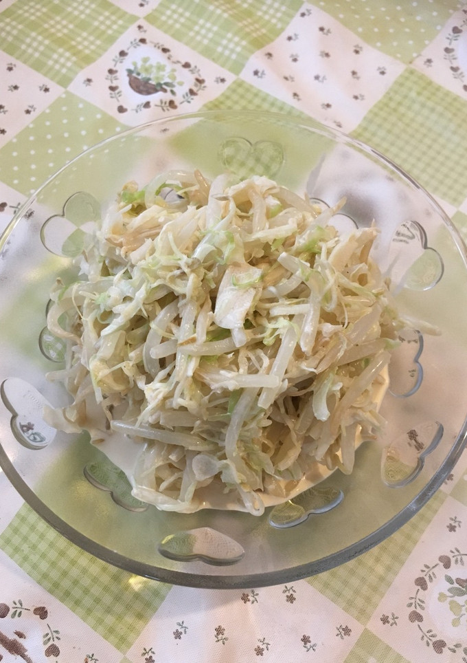 もやしとキャベツの醤油マヨ和え-レシピのメイン写真