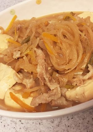 切り干し大根入り肉どうふ＊-レシピのメイン写真