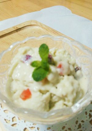 かき氷シロップでアイスクリーム☝-レシピのメイン写真