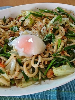 野菜たっぷり塩焼うどん-レシピのメイン写真