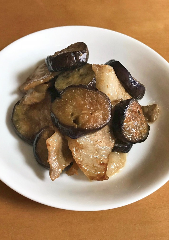 超簡単！なすと豚肉のマヨポン炒め-レシピのメイン写真