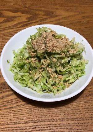 キャベツだけ!サラダ-レシピのメイン写真