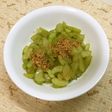 太い胡瓜の炒め煮~めんつゆで