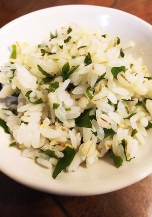 懐かしい給食の味…わかめご飯！-レシピのメイン写真