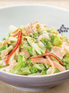 秋白菜のサラダ風胡麻和え-レシピのメイン写真