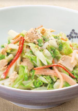 秋白菜のサラダ風胡麻和え-レシピのメイン写真