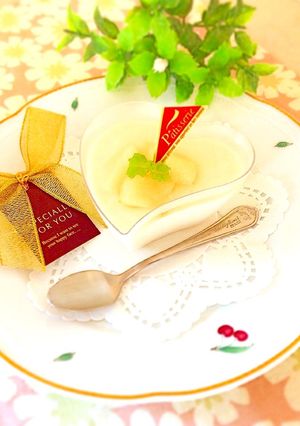 梨のレアチーズケーキ-レシピのメイン写真