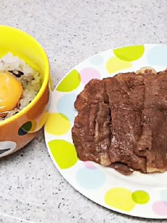 ヒミツのすき焼きTKG♪-レシピのメイン写真