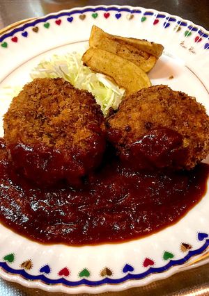 肉汁たっぷり！洋食屋さんのメンチカツ！-レシピのメイン写真