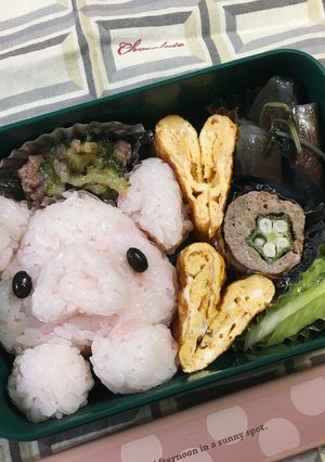 JK禁断の!梅酢のブタさん弁当-レシピのメイン写真