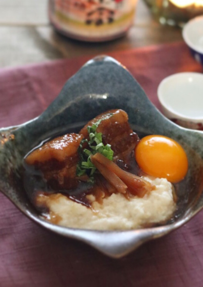 絶品！メレンゲと山芋のふわとろ豚角煮-レシピのメイン写真