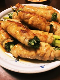 小松菜の豚肉巻き-レシピのメイン写真