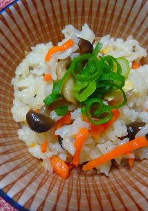 食欲の秋に！ほっこり＊生姜の炊き込みご飯-レシピのメイン写真