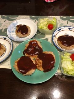 簡単、ヘルシーもやしハンバーグ。-レシピのメイン写真