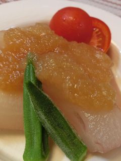 冬瓜の赤ワイン煮込み・おろしポン酢あん-レシピのメイン写真