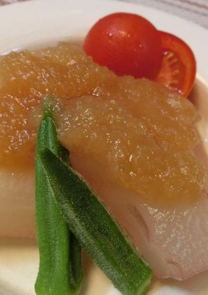 冬瓜の赤ワイン煮込み・おろしポン酢あん-レシピのメイン写真