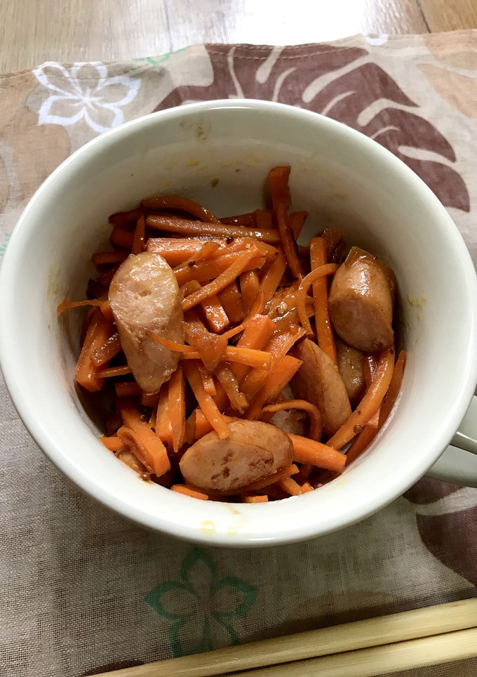 にんじんとソーセージの炒め物♪-レシピのメイン写真