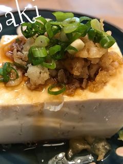 サクサク天かす☆DE☆冷奴-レシピのメイン写真