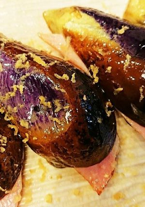 スピードおかず！なすのハム挟み焼き-レシピのメイン写真