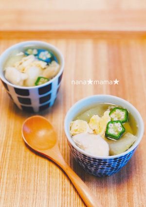 ささみと冬瓜のとろみスープ-レシピのメイン写真
