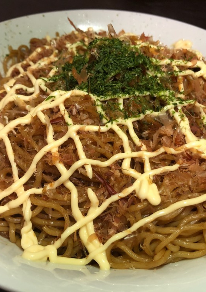 簡単 カサ増し 夜店風焼きそば-レシピのメイン写真