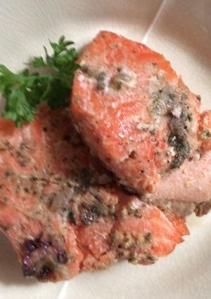 サーモン「サンガ風の味付け」焼き-レシピのメイン写真