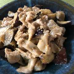 รูปของ ご飯が進む！豚バラと茄子の味噌炒め♪