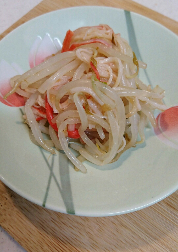 もやしとカニかまの和ドレ和え-レシピのメイン写真