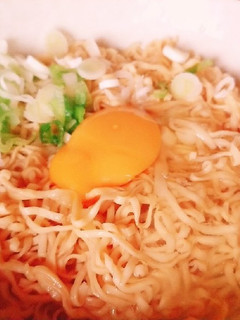 簡単!チキンラーメンの油そば風-レシピのメイン写真