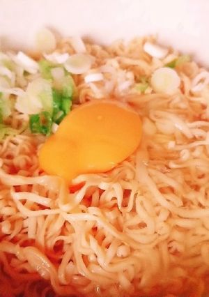 簡単！チキンラーメンの油そば風-レシピのメイン写真
