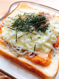 明太しらすチーズトースト-レシピのメイン写真