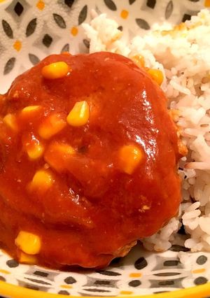 豆腐煮込みハンバーグ-レシピのメイン写真