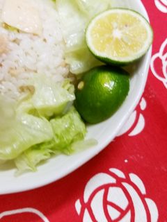 簡単!特製レタスのツナチャーハン-レシピのメイン写真