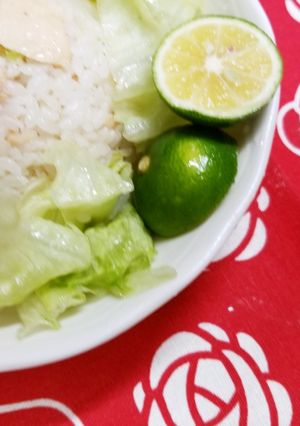 簡単！特製レタスのツナチャーハン-レシピのメイン写真