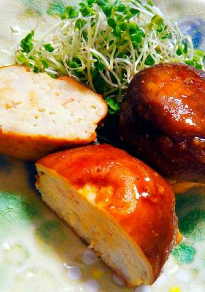 低糖質！しいたけの肉詰め照焼き-レシピのメイン写真