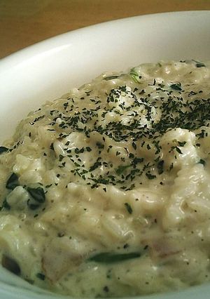簡単♪残ったご飯でミルクチーズリゾット-レシピのメイン写真