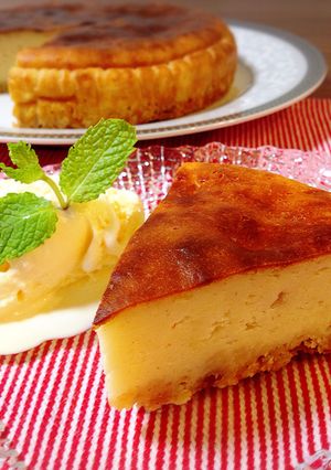●アップルヨーグルトチーズケーキ●-レシピのメイン写真