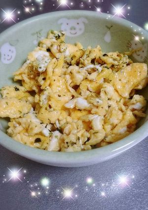 いりたまごにふりかけ-レシピのメイン写真