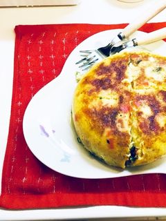 炊飯器でオムレツ-レシピのメイン写真