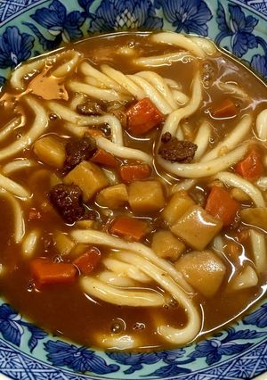 めんつゆ＆レトルトカレーでカレーうどん-レシピのメイン写真