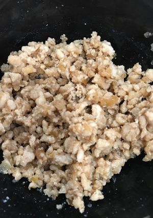 子供が食べた☆玉ねぎと鶏ひき肉のそぼろ☆-レシピのメイン写真