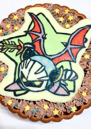 メタナイト★キャラケーキ★生チョコタルト-レシピのメイン写真