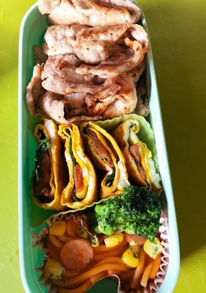 梅と大葉の卵焼き-レシピのメイン写真