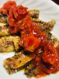 いわし 鰯の竜田揚げ トマトソース QC-レシピのメイン写真