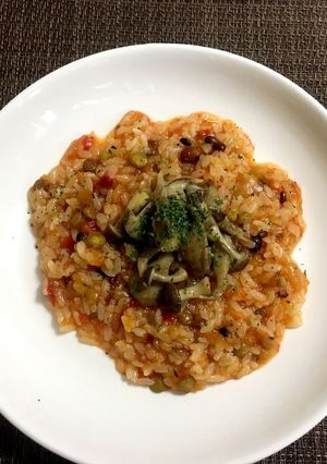 １０種ミックスで雑穀のトマトリゾット-レシピのメイン写真